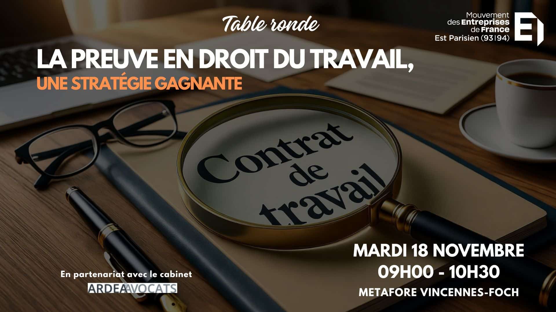 La preuve en droit du travail