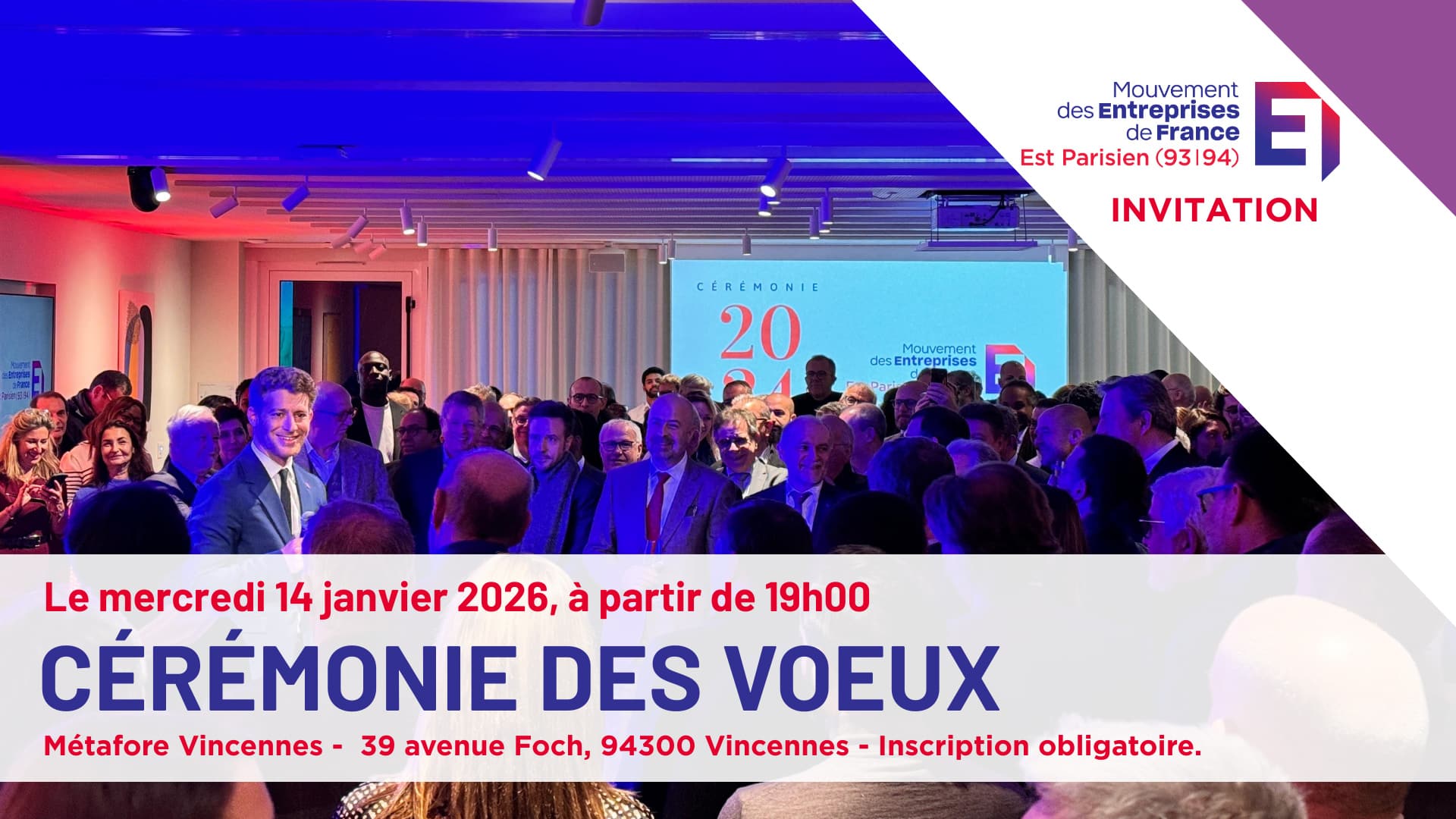 Cérémonie des vœux 2026