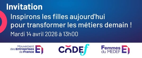 Inspirons les filles aujourd'hui pour transformer les métiers demain !